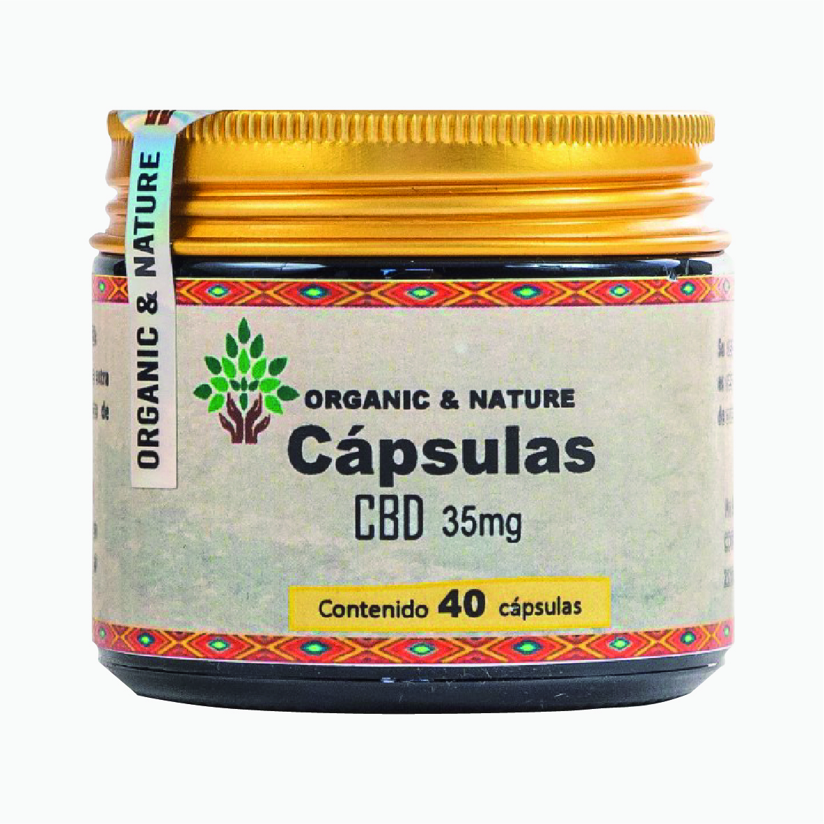 Cápsulas De Cannabidiol Cbd Organic And Nature 